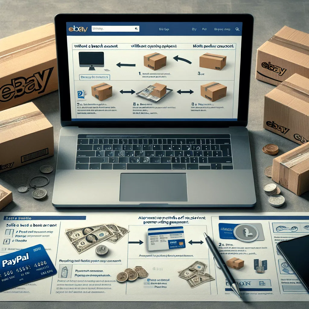 how to sell on ebay without a bank account