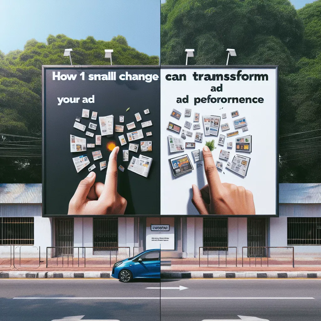 How 1 Small Change Can Transform Your Ad Performance