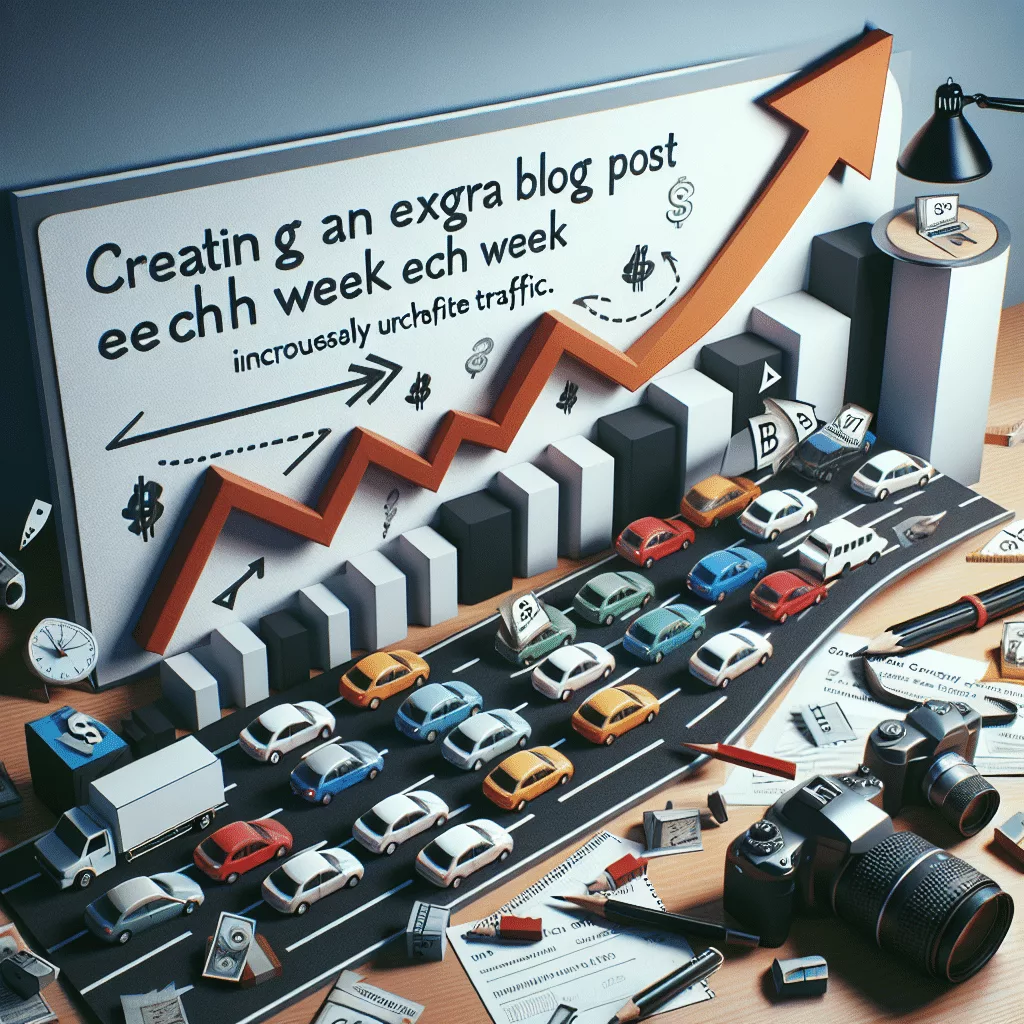 How Writing 1 Extra Blog Post a Week Can Boost Your Traffic