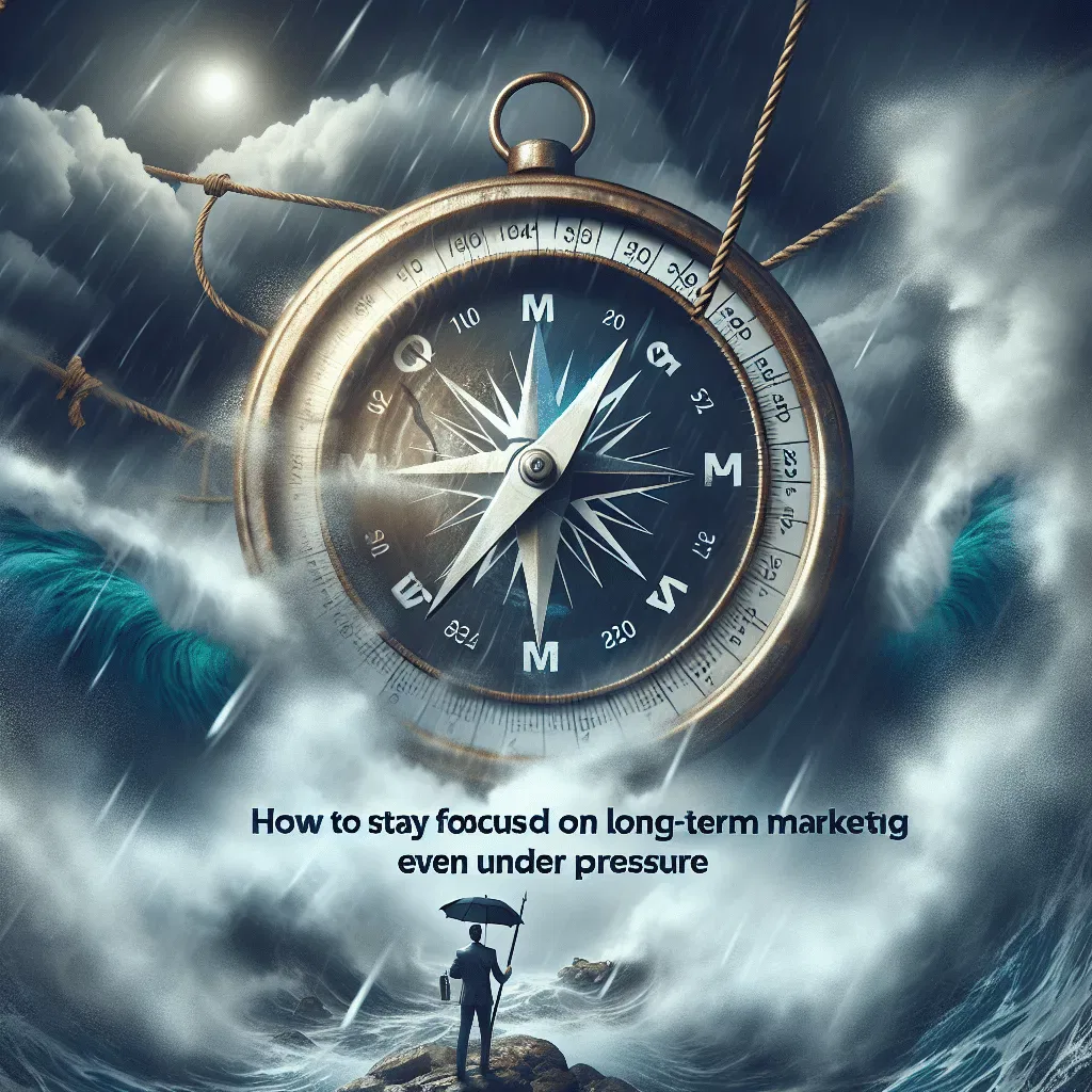 How to Stay Focused on Long-Term Marketing Goals Even Under Pressure