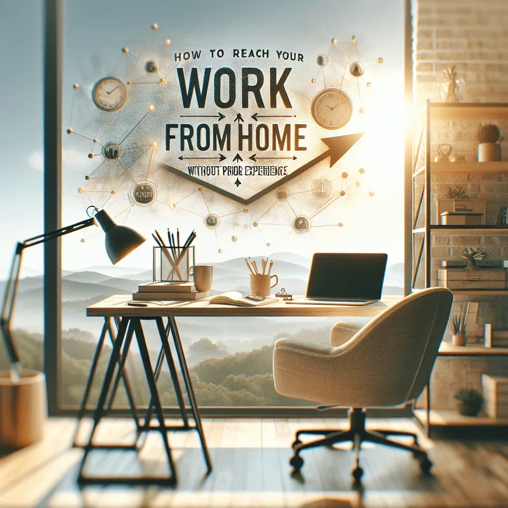 How to Reach Your Work From Home Goals Without Prior Experience