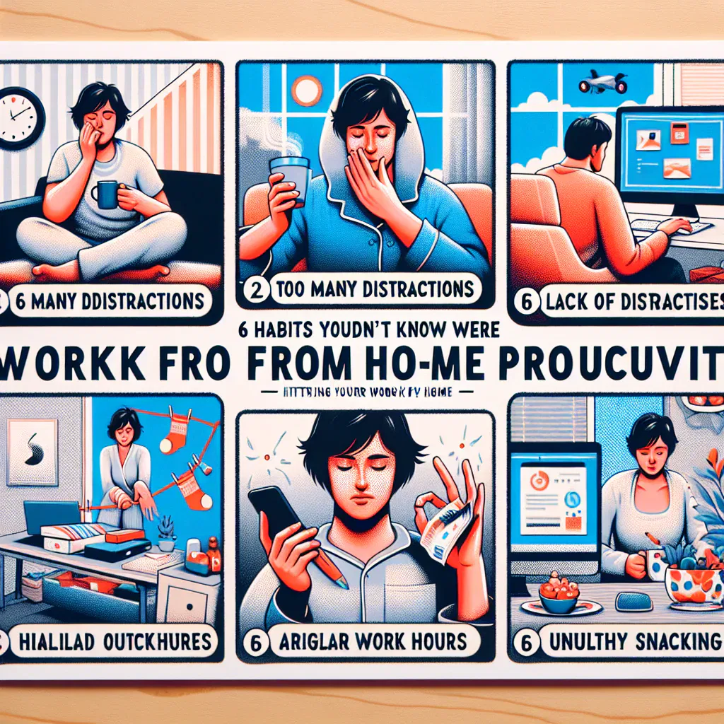 6 Habits You Didn’t Know Were Hurting Your Work From Home Productivity