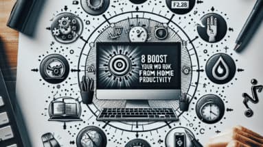 8 Key Strategies to Boost Your Work From Home Productivity