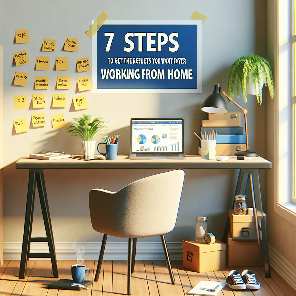 7 Steps to Get the Results You Want Faster When Working From Home