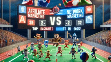 Affiliate Marketing vs Network Marketing: Top Insights for 2025!