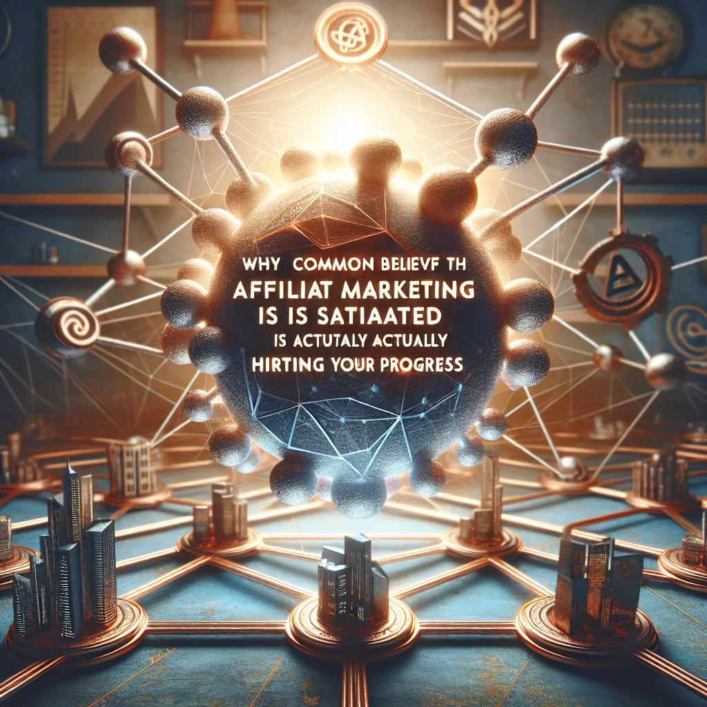 Why the Common Belief That Affiliate Marketing Is Saturated Is Actually Hurting Your Progress
