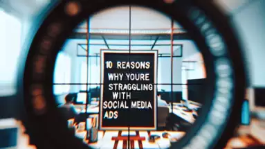 10 Reasons Why You’re Struggling with Social Media Ads