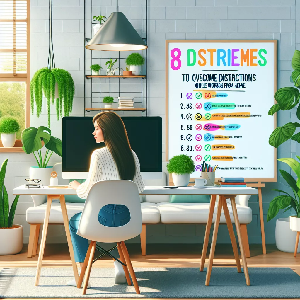 8 Steps to Get Over Your Struggles with Work From Home Distractions