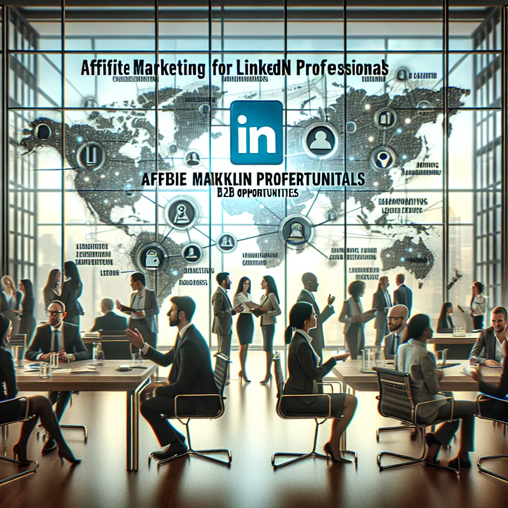 Affiliate Marketing for LinkedIn Professionals: B2B Opportunities
