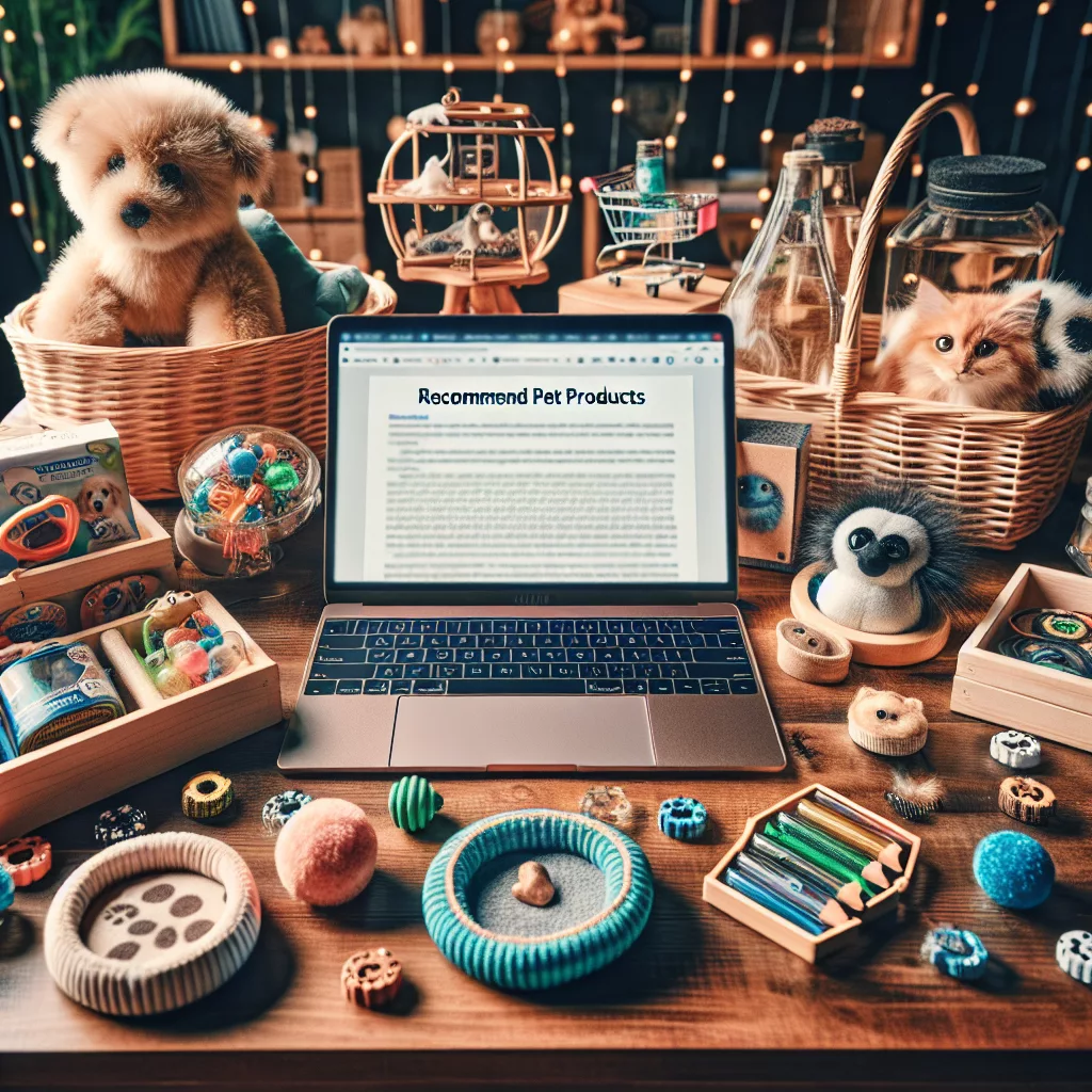 Affiliate Marketing for Pet Bloggers: Recommend Pet Products