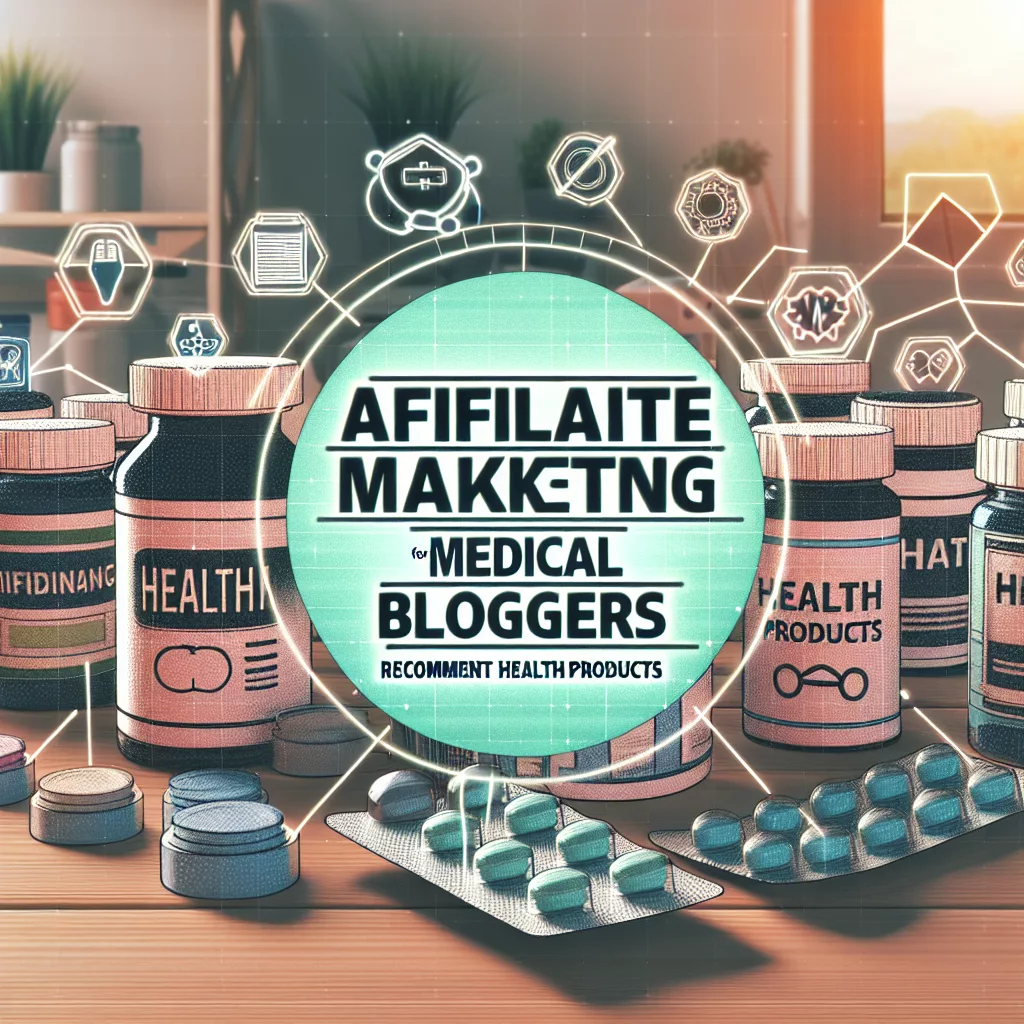 Affiliate Marketing for Medical Bloggers: Recommend Health Products
