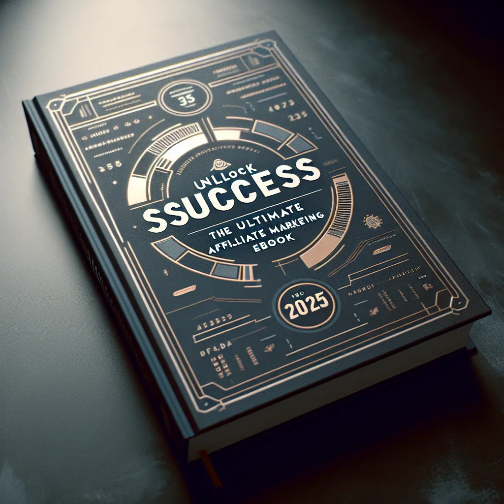Unlock Success: The Ultimate Affiliate Marketing Ebook (2025)