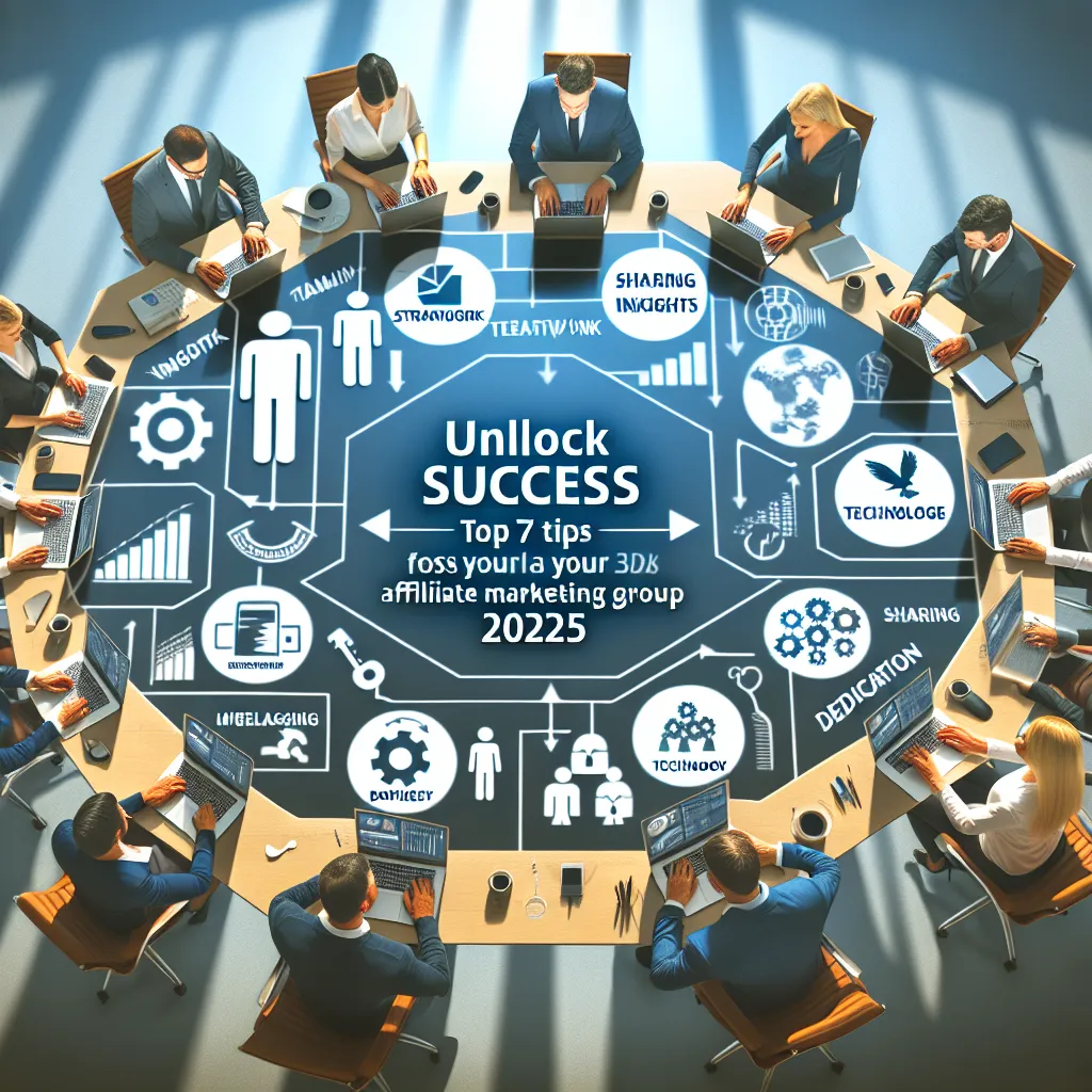 Unlock Success: Top 7 Tips for Your Affiliate Marketing Group (2025)