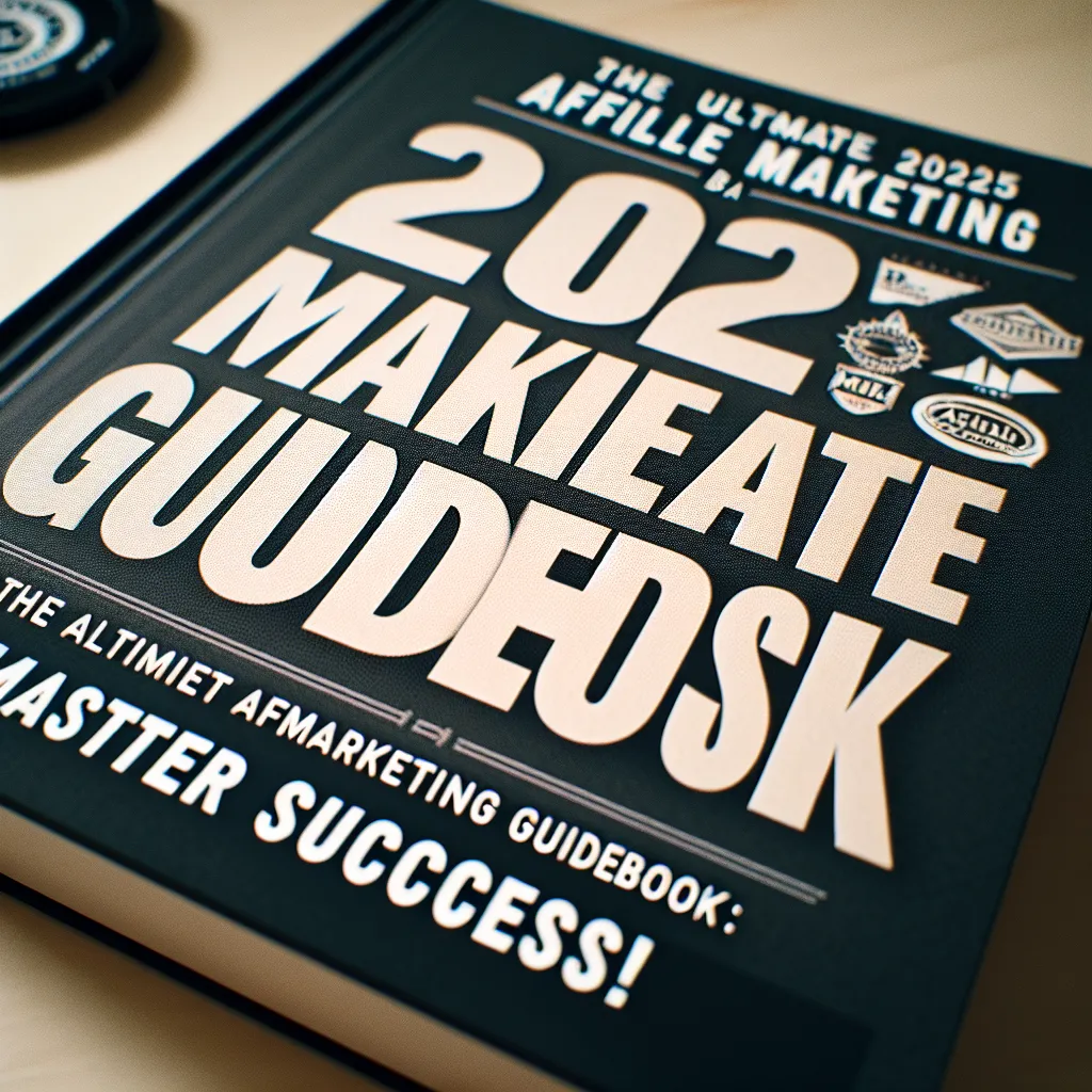 The Ultimate 2025 Affiliate Marketing Guidebook: Master Success!