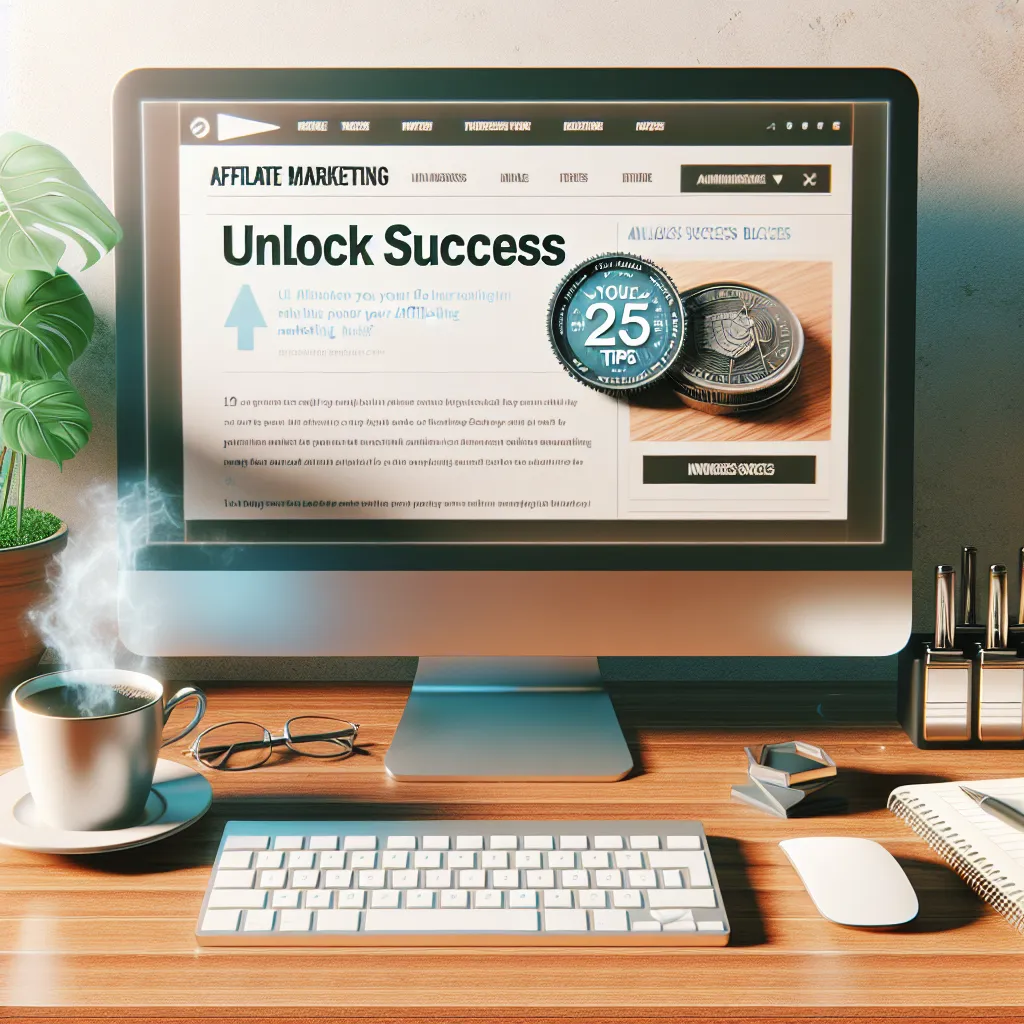 Unlock Success: 10 Tips for Your Affiliate Marketing Blog (2025)