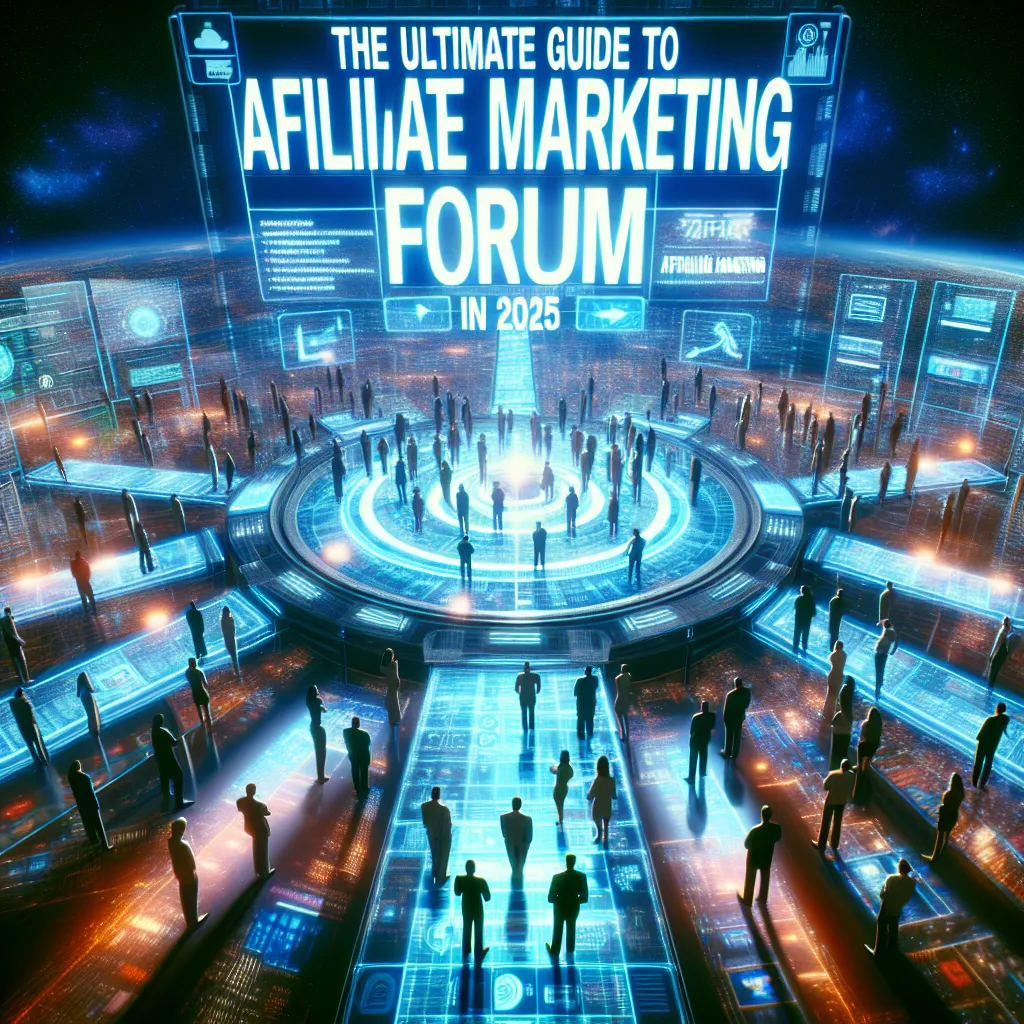 The Ultimate Guide to Affiliate Marketing Forum Success in 2025