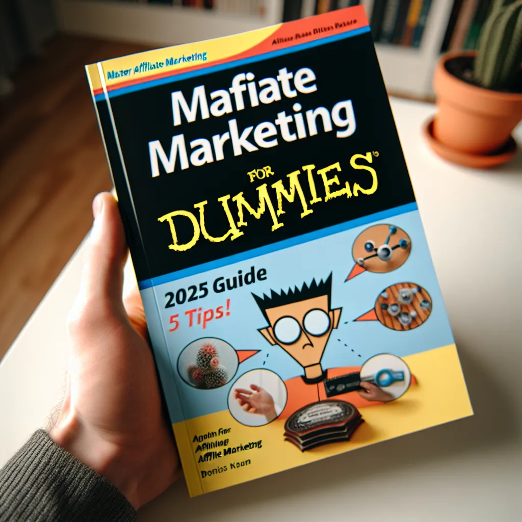 Master Affiliate Marketing for Dummies: A 2025 Guide (5 Tips!)