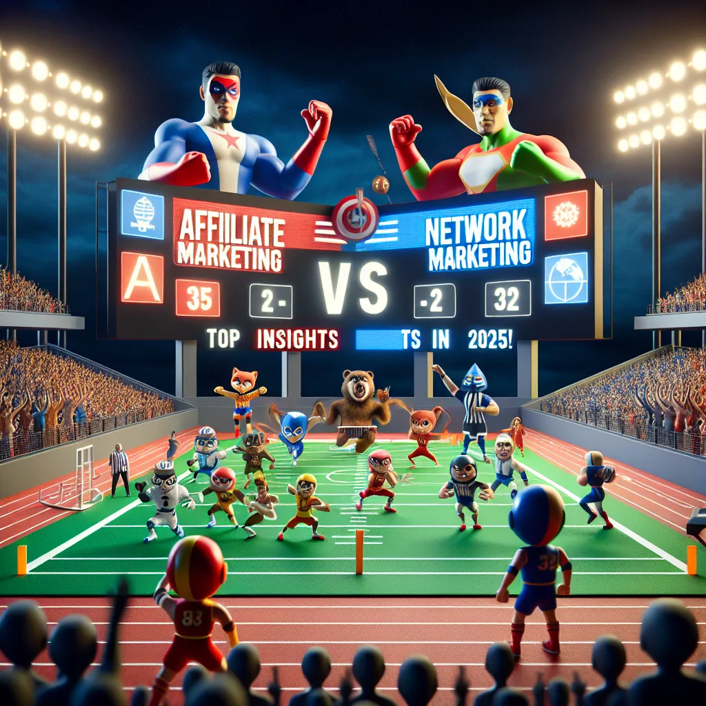 Affiliate Marketing vs Network Marketing: Top Insights for 2025!