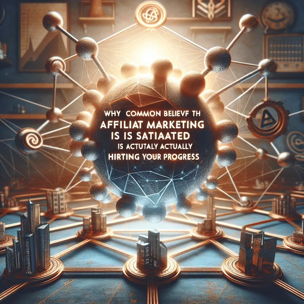 Why the Common Belief That Affiliate Marketing Is Saturated Is Actually Hurting Your Progress