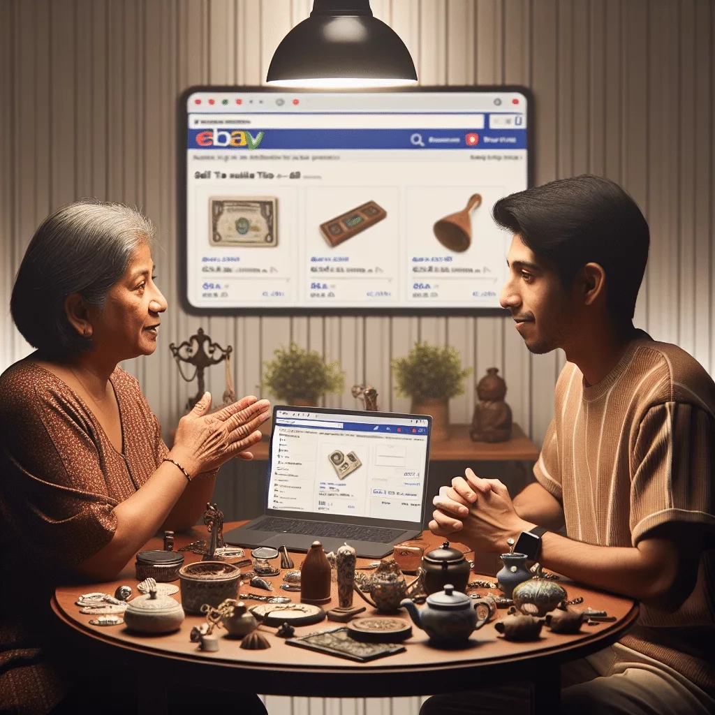 how to sell on ebay live