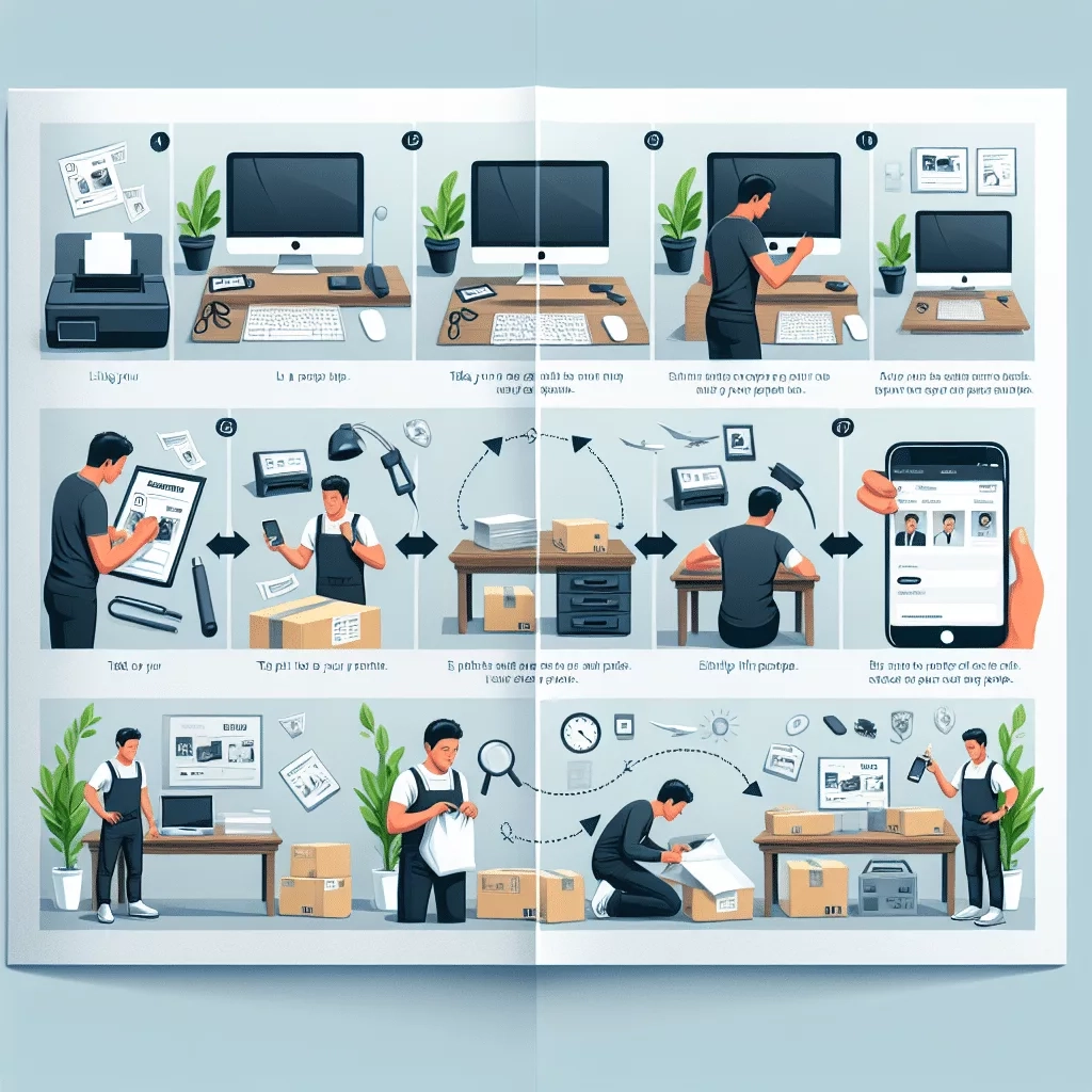 how to sell on ebay without a printer