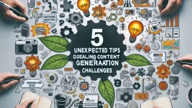 5 Unexpected Tips for Dealing with Content Generation Challenges