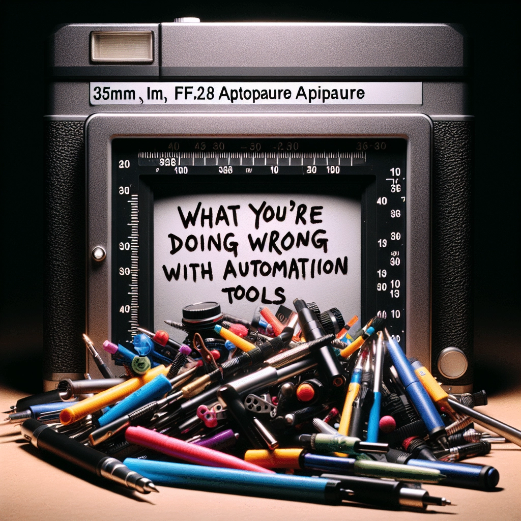 What You’re Doing Wrong with Automation Tools