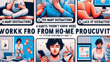 6 Habits You Didn’t Know Were Hurting Your Work From Home Productivity