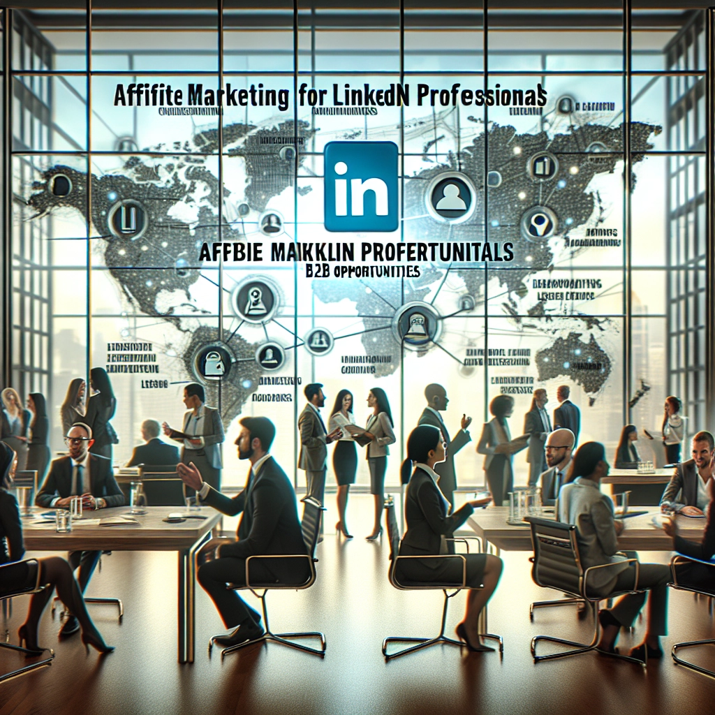 Affiliate Marketing for LinkedIn Professionals: B2B Opportunities