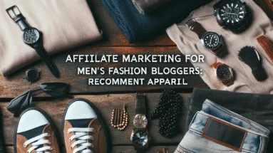 Affiliate Marketing for Men's Fashion Bloggers: Recommend Apparel 1 Affiliate Marketing for Men's Fashion Bloggers: Recommend Apparel