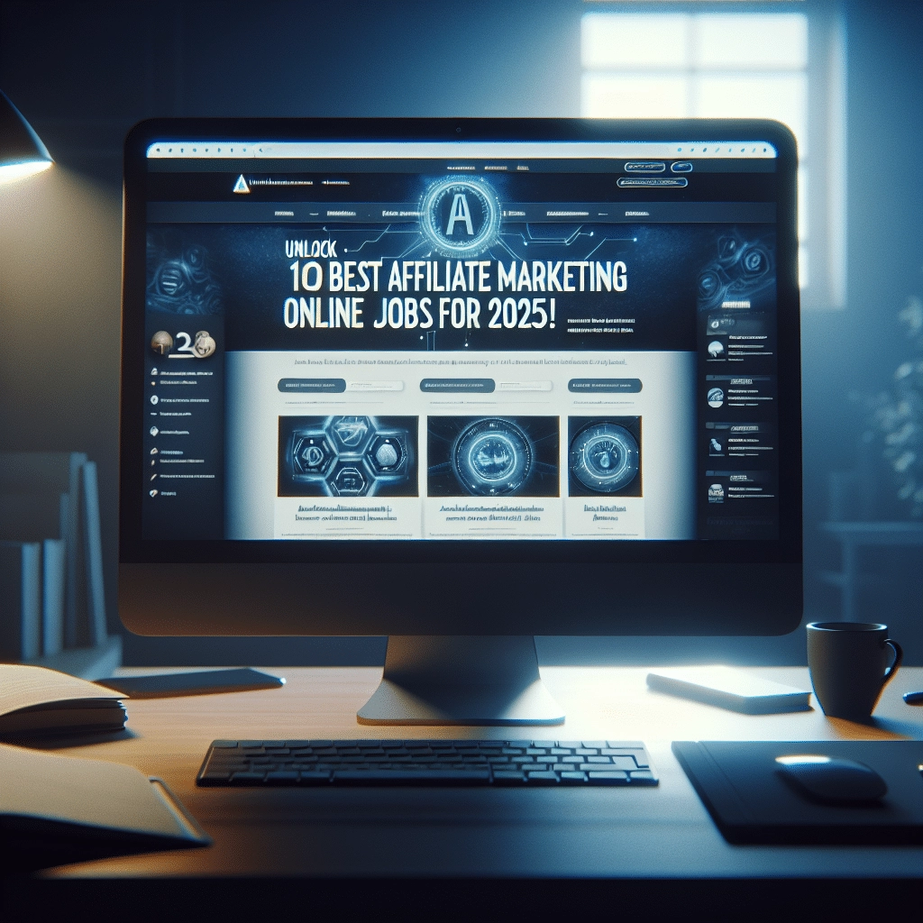Unlock 10 Best Affiliate Marketing Online Jobs for 2025!