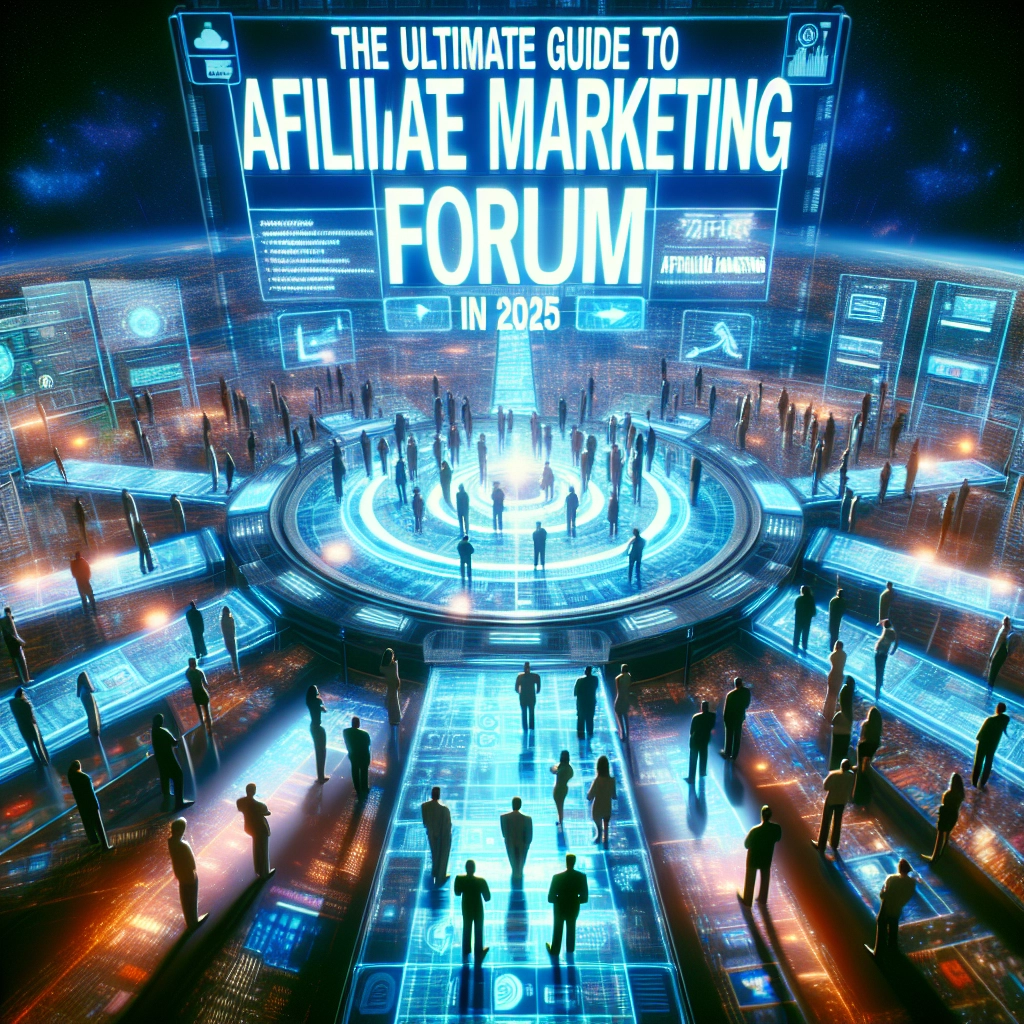 The Ultimate Guide to Affiliate Marketing Forum Success in 2025