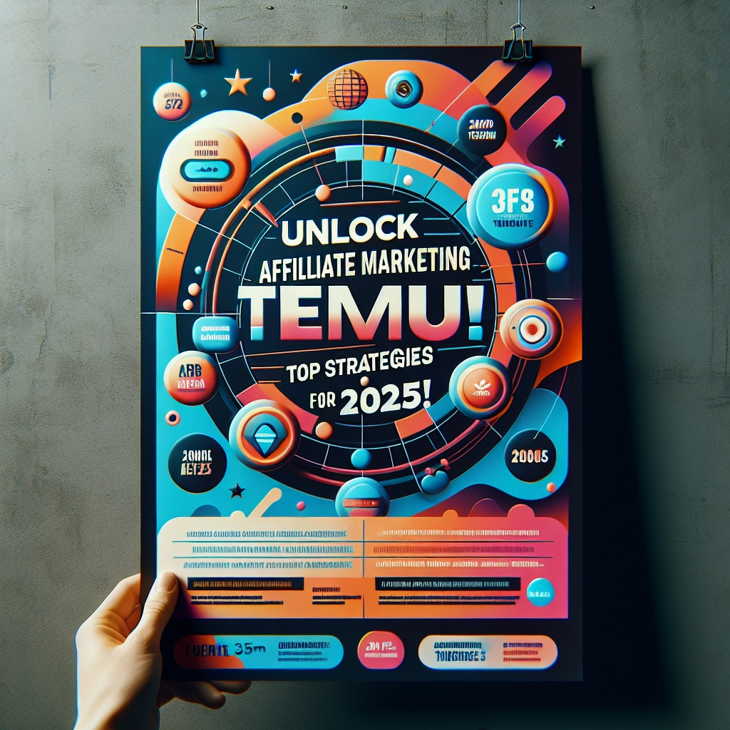 Unlock Affiliate Marketing Temu: Top Strategies for 2025!