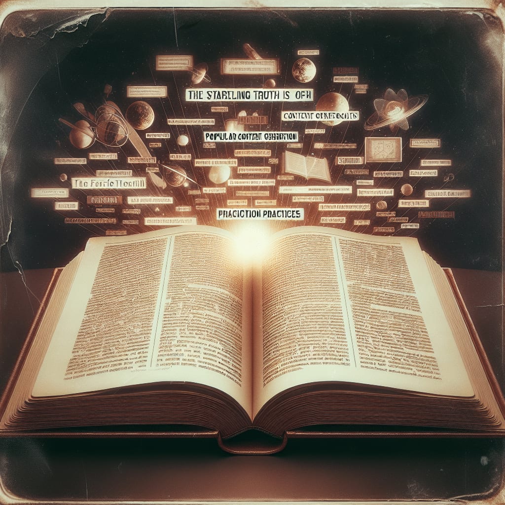The Startling Truth About Popular Content Generation Practices