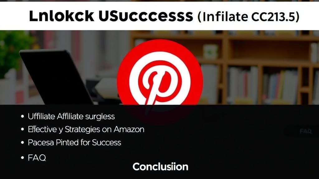 Unlock Success: Affiliate Marketing Amazon and Pinterest (2025)