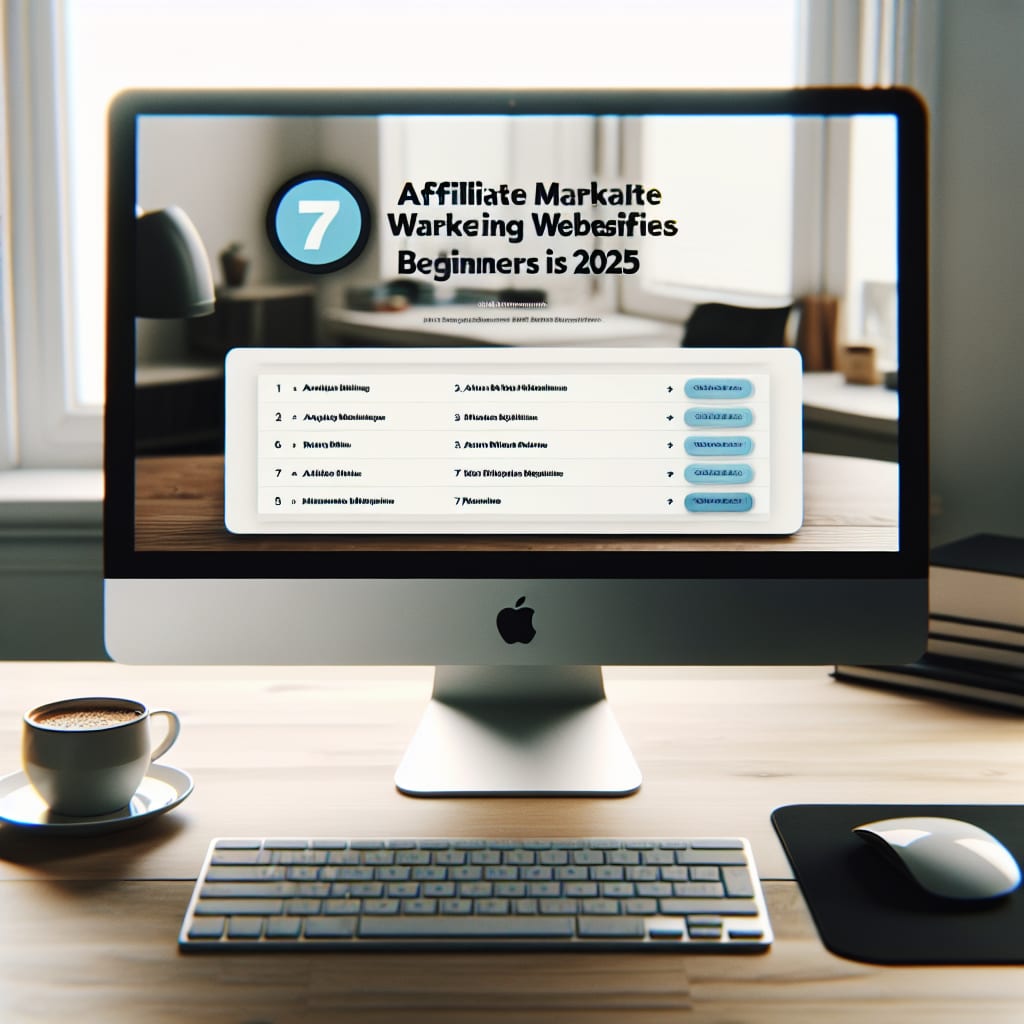 Top 7 Affiliate Marketing Websites for Beginners in 2025