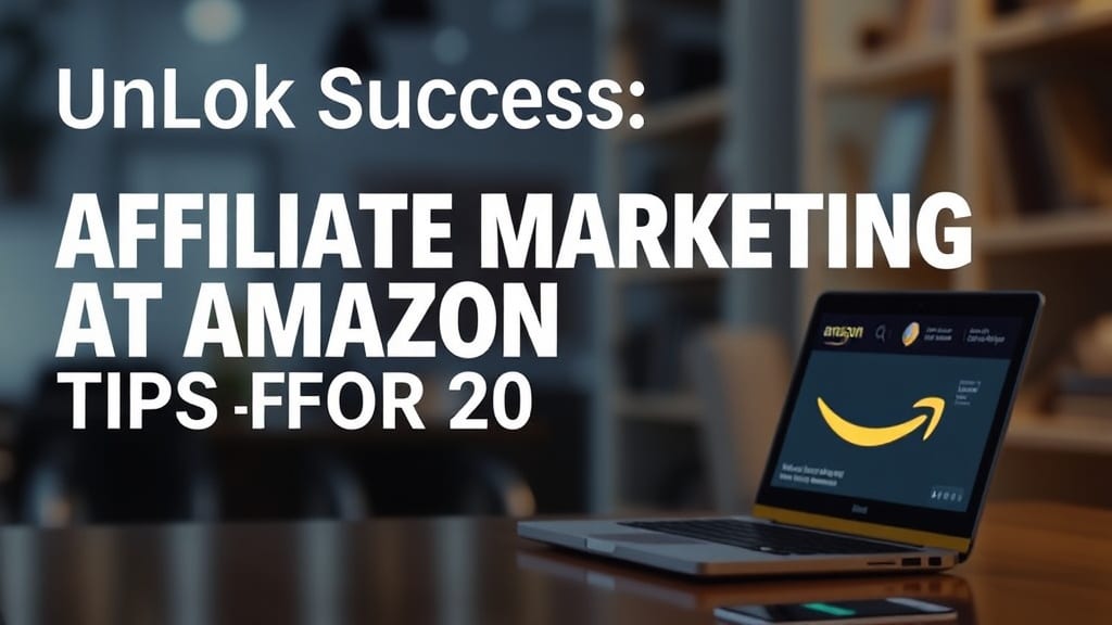 Unlock Success: Affiliate Marketing at Amazon Tips for 2025!